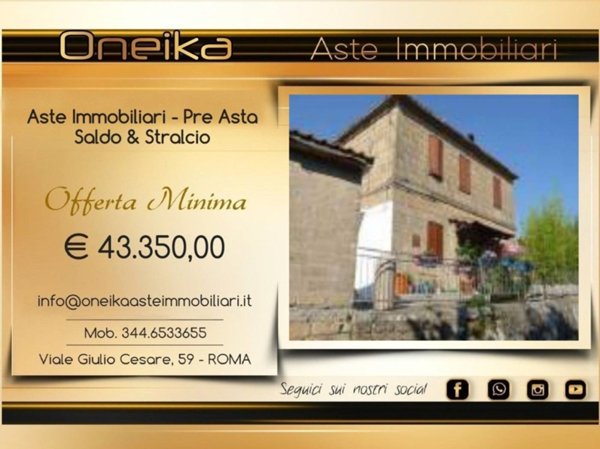 appartamento in vendita a Sorano