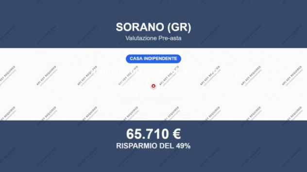 casa indipendente in vendita a Sorano