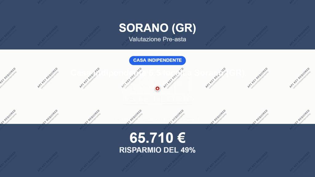 casa indipendente in vendita a Sorano