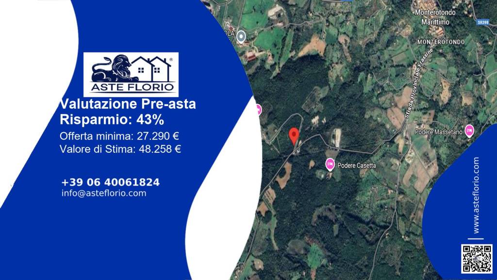 terreno agricolo in vendita a Monterotondo Marittimo