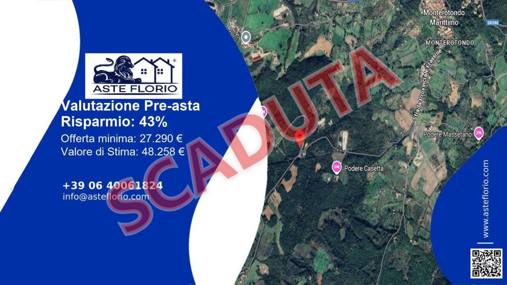 terreno agricolo in vendita a Monterotondo Marittimo