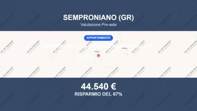 appartamento in vendita a Semproniano in zona Petricci