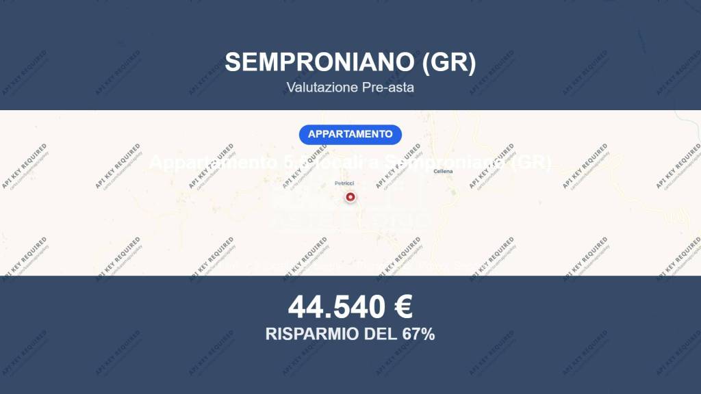 appartamento in vendita a Semproniano