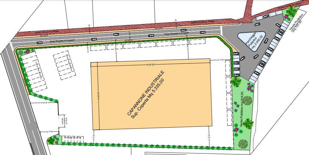 terreno industriale in vendita ad Assisi