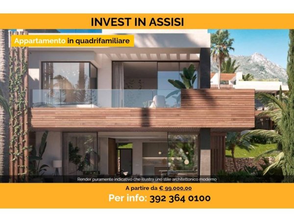 appartamento in vendita ad Assisi in zona Capodacqua