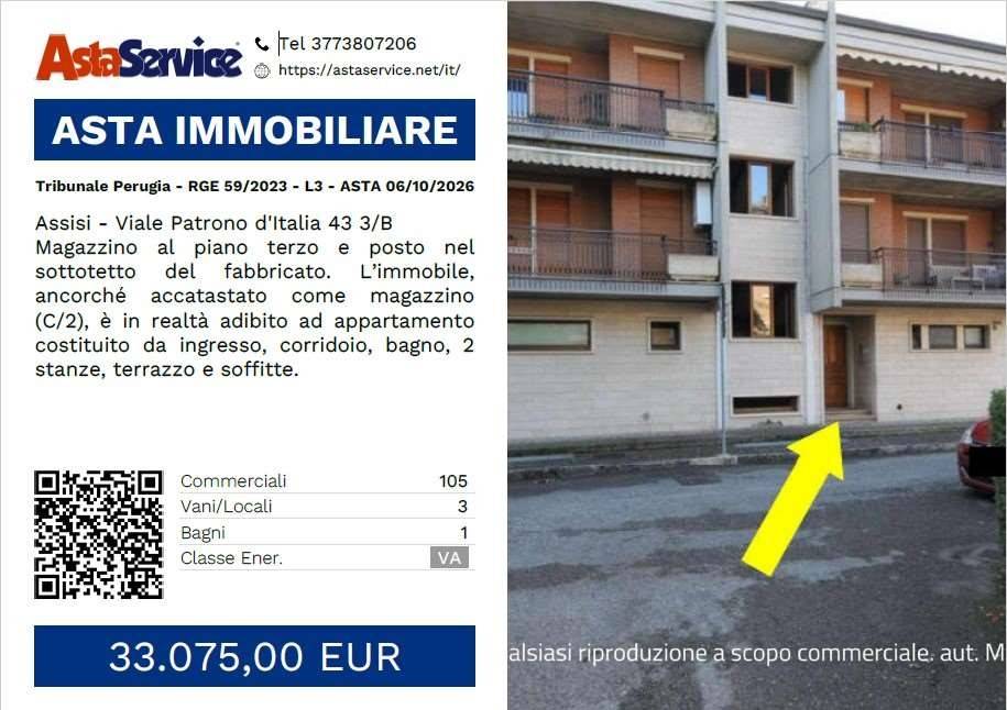 appartamento in vendita ad Assisi in zona Santa Maria degli Angeli