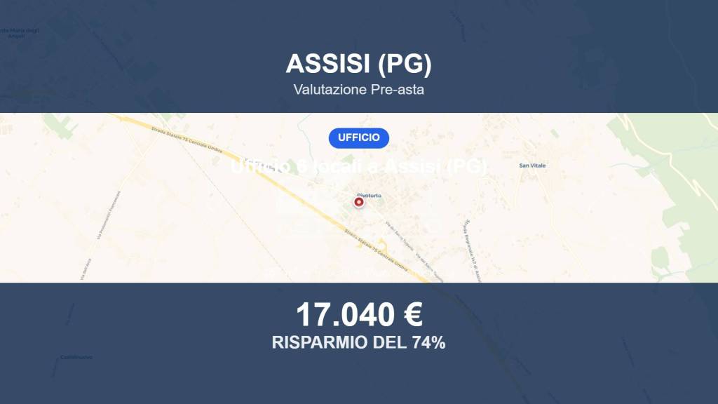 rudere in vendita ad Assisi in zona Rivotorto