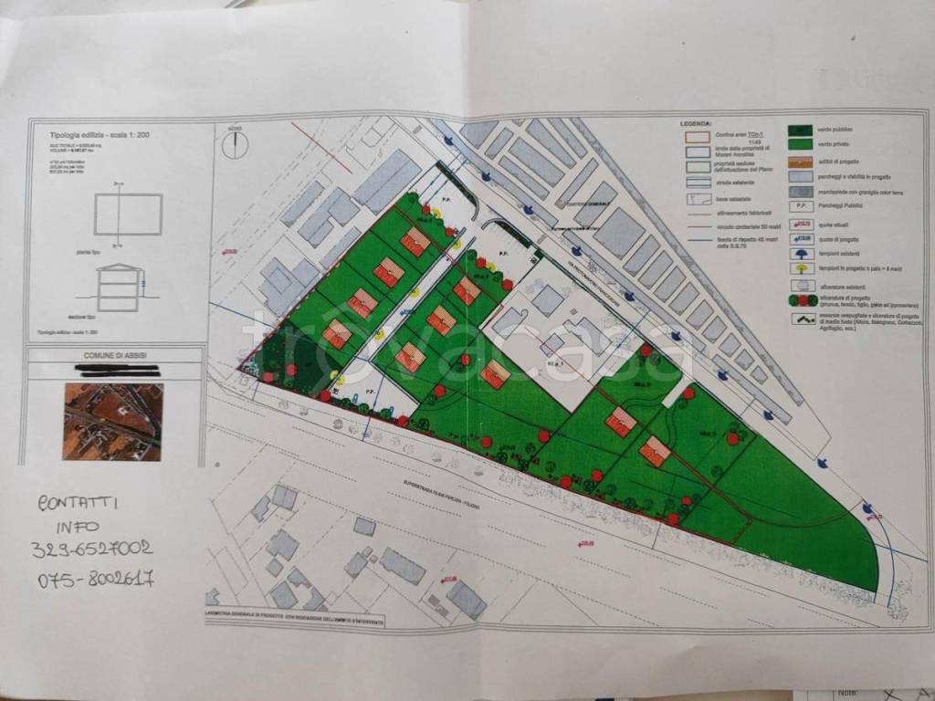 terreno in vendita ad Assisi in zona Santa Maria degli Angeli