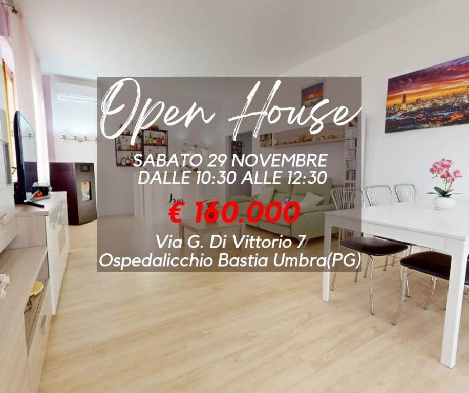 appartamento in vendita a Bastia Umbra in zona Ospedalicchio