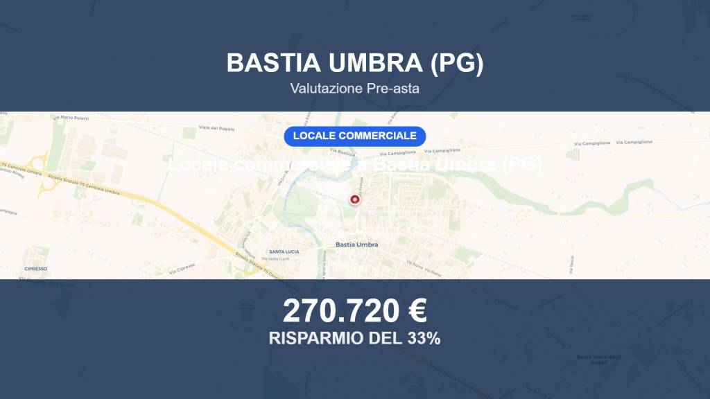 negozio in vendita a Bastia Umbra