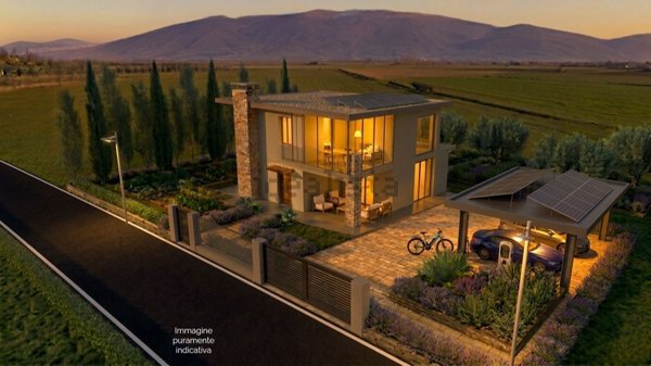 casa indipendente in vendita a Cannara in zona Collemancio