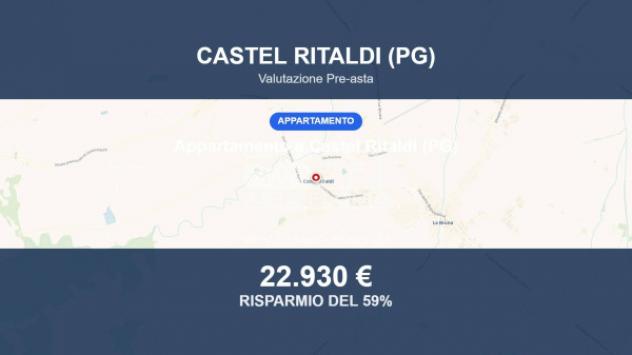 appartamento in vendita a Castel Ritaldi in zona Bruna