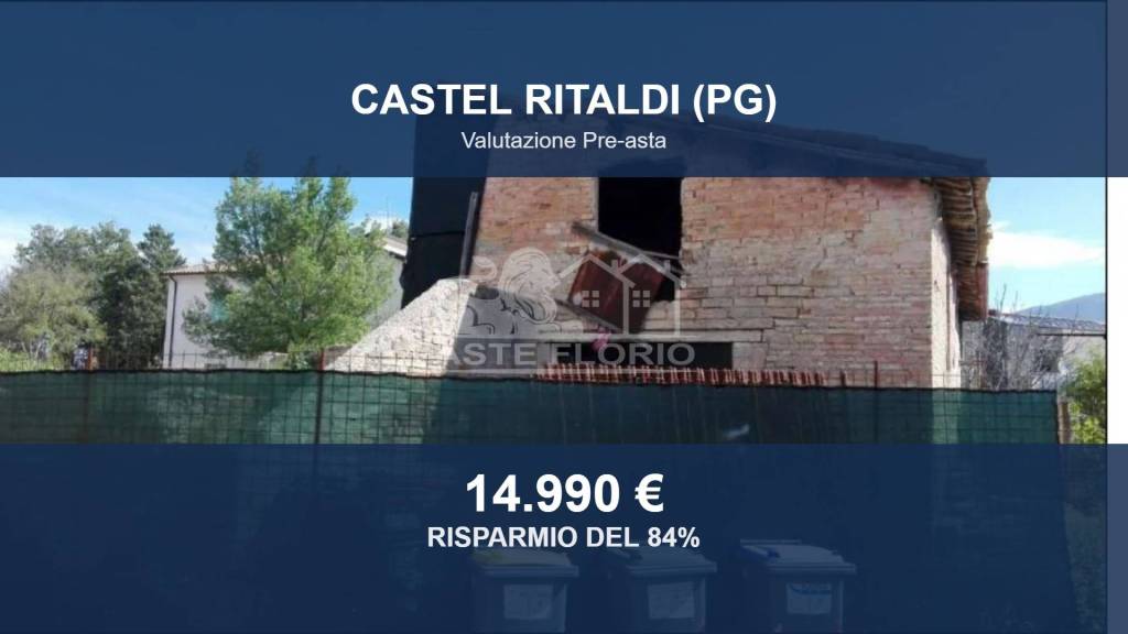 terreno agricolo in vendita a Castel Ritaldi in zona Castel San Giovanni