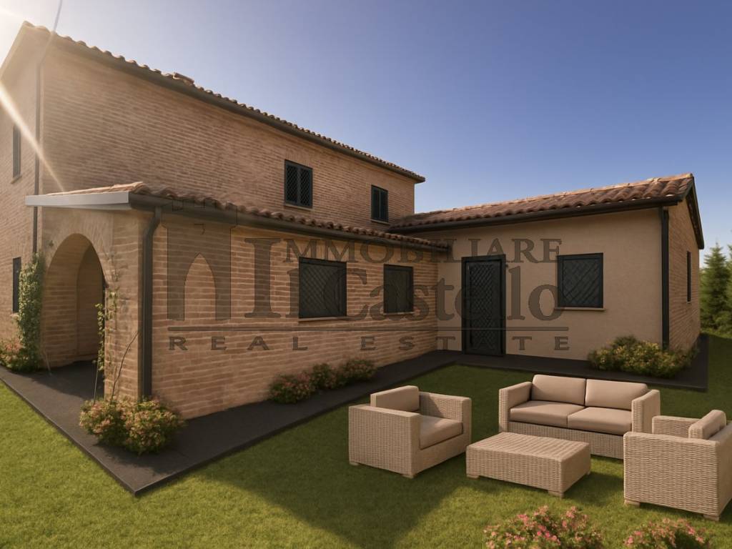 casa indipendente in vendita a Castiglione del Lago in zona Casamaggiore