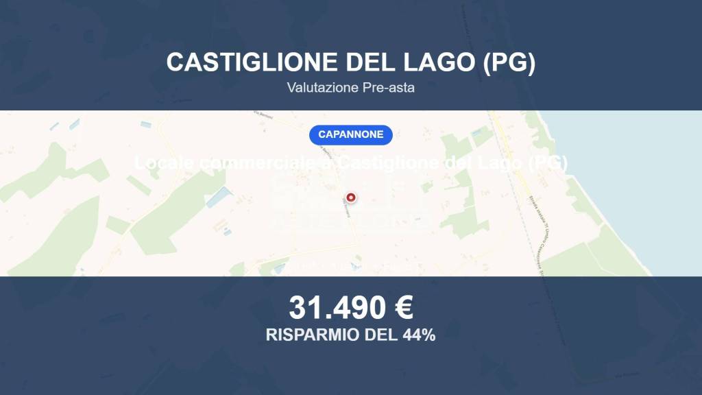 locale commerciale in vendita a Castiglione del Lago in zona Piana