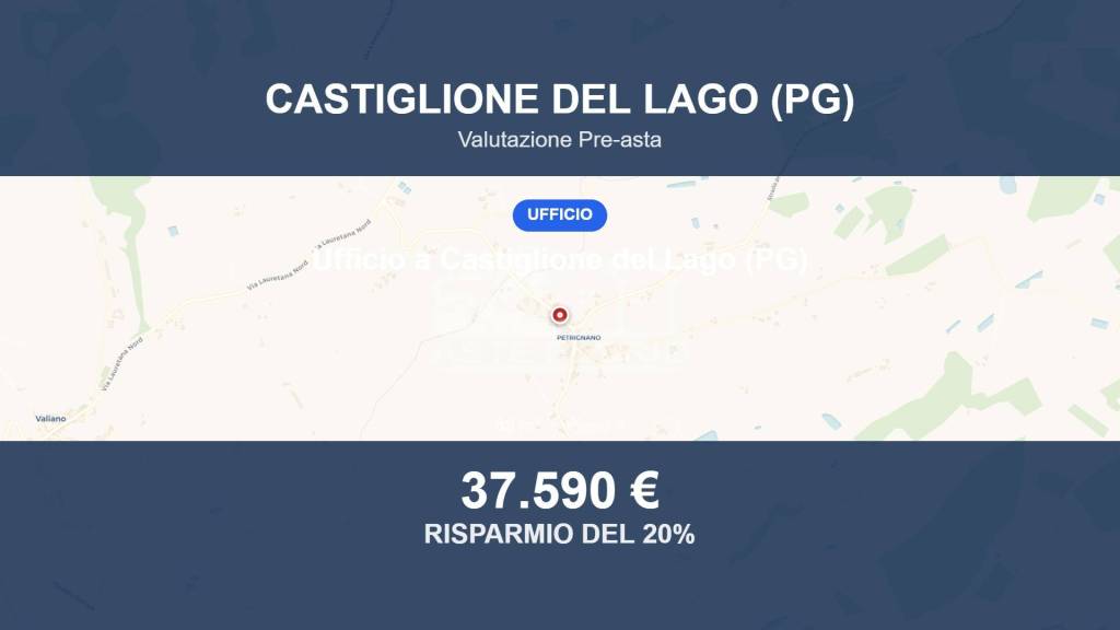 ufficio in vendita a Castiglione del Lago in zona Petrignano del Lago