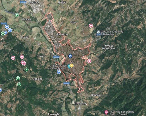 casa indipendente in vendita a Città di Castello in zona San Leo Bastia