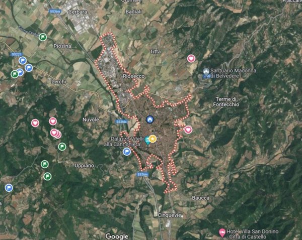 appartamento in vendita a Città di Castello in zona Croce di Castiglione