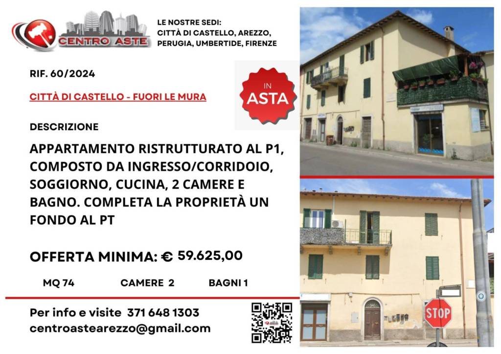 appartamento in vendita a Città di Castello