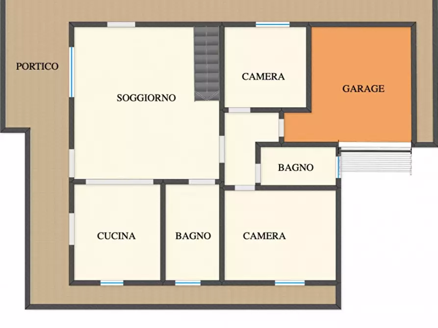 casa indipendente in vendita a Corciano in zona Mantignana