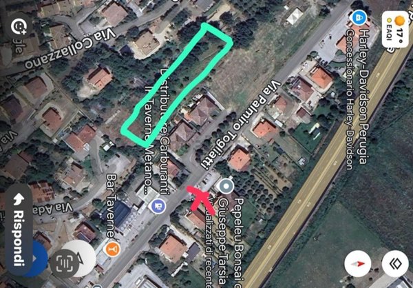 terreno edificabile in vendita a Corciano