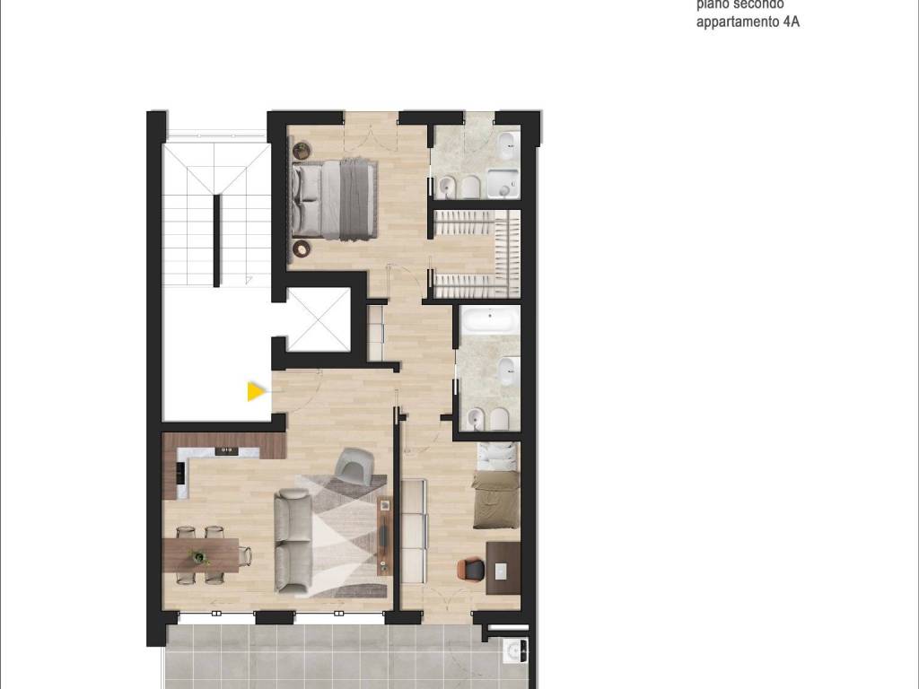 appartamento in vendita a Corciano