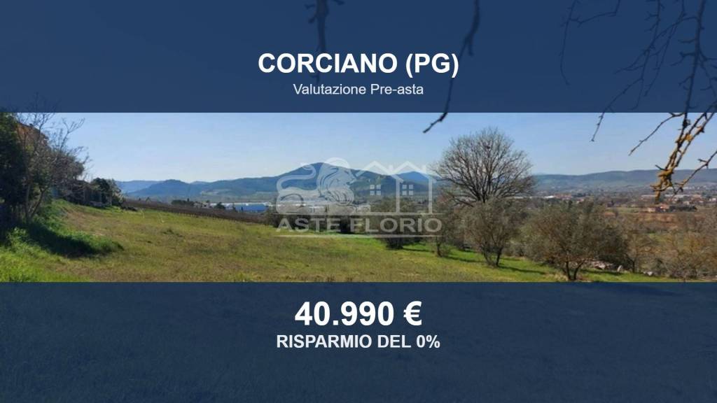 terreno edificabile in vendita a Corciano in zona Mantignana