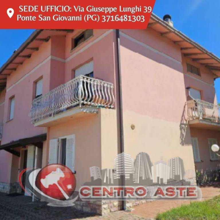 appartamento in vendita a Deruta in zona San Nicolò di Celle