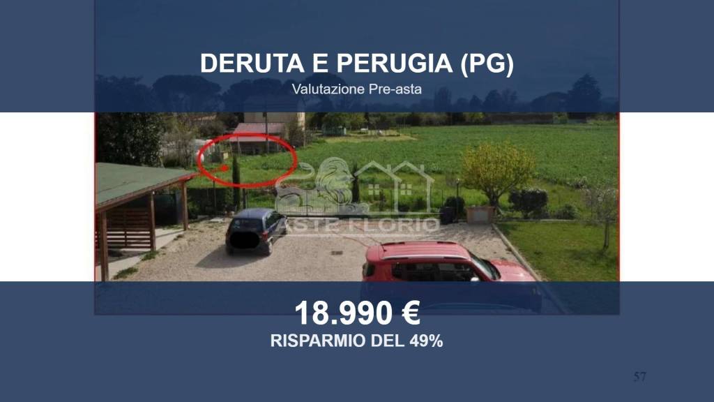 terreno edificabile in vendita a Deruta in zona San Nicolò di Celle