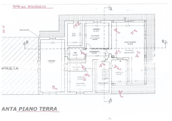 appartamento in vendita a Deruta in zona Casalina