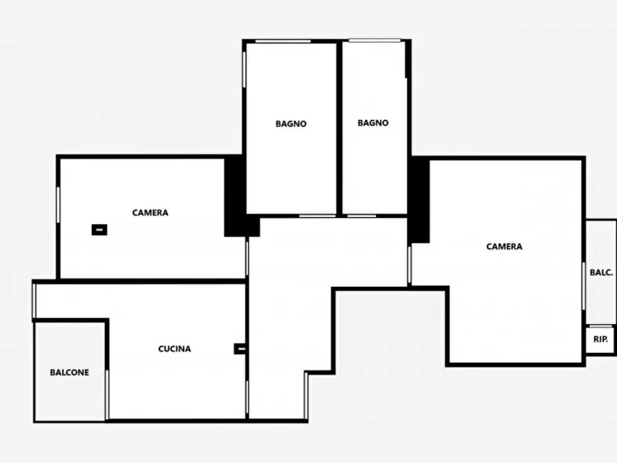 locale di sgombero in vendita a Foligno in zona Sant'Eraclio