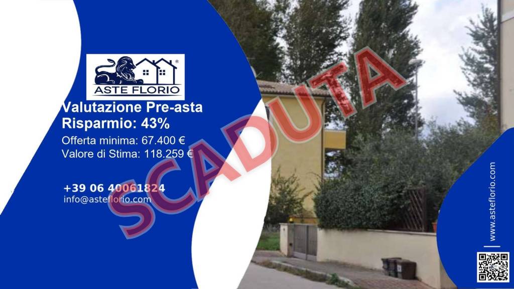 appartamento in vendita a Foligno in zona Sant'Eraclio