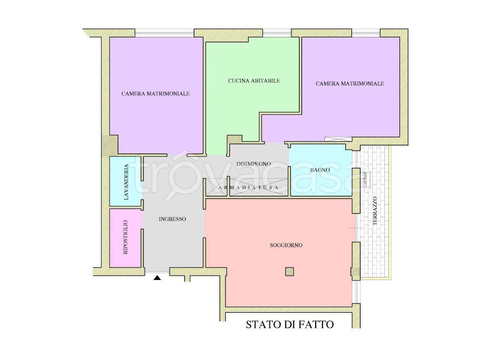 appartamento in vendita a Foligno