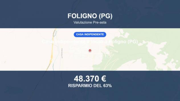 casa indipendente in vendita a Foligno in zona Ravignano