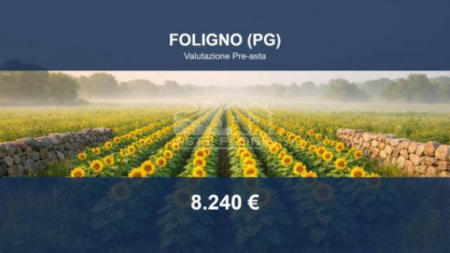 terreno edificabile in vendita a Foligno in zona Ravignano