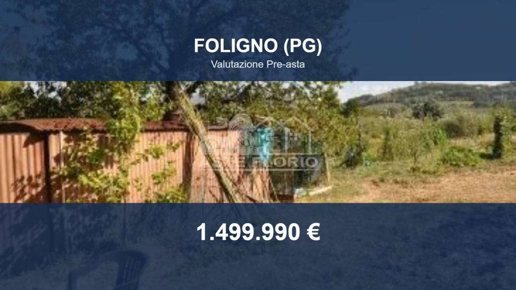 terreno in vendita a Foligno in zona Paciana