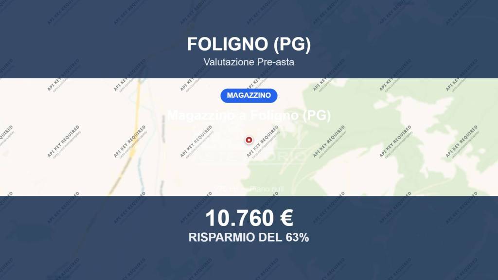 locale commerciale in vendita a Foligno in zona Ravignano