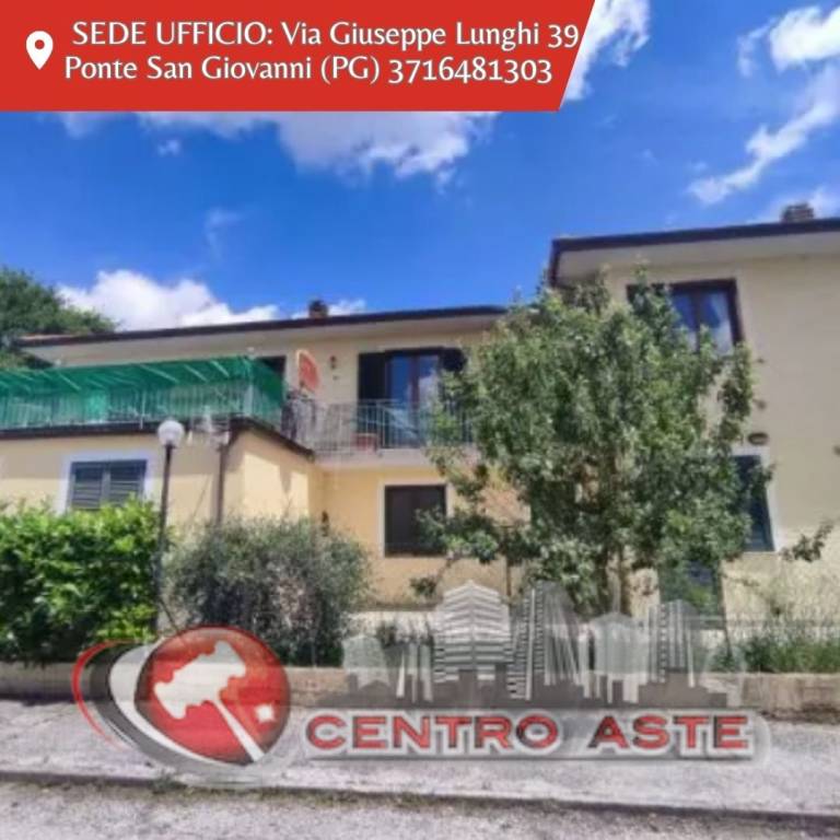 appartamento in vendita a Fossato di Vico in zona Osteria del Gatto