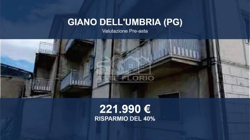 appartamento in vendita a Giano dell'Umbria in zona Bastardo
