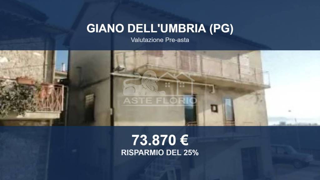 casa indipendente in vendita a Giano dell'Umbria in zona Castagnola