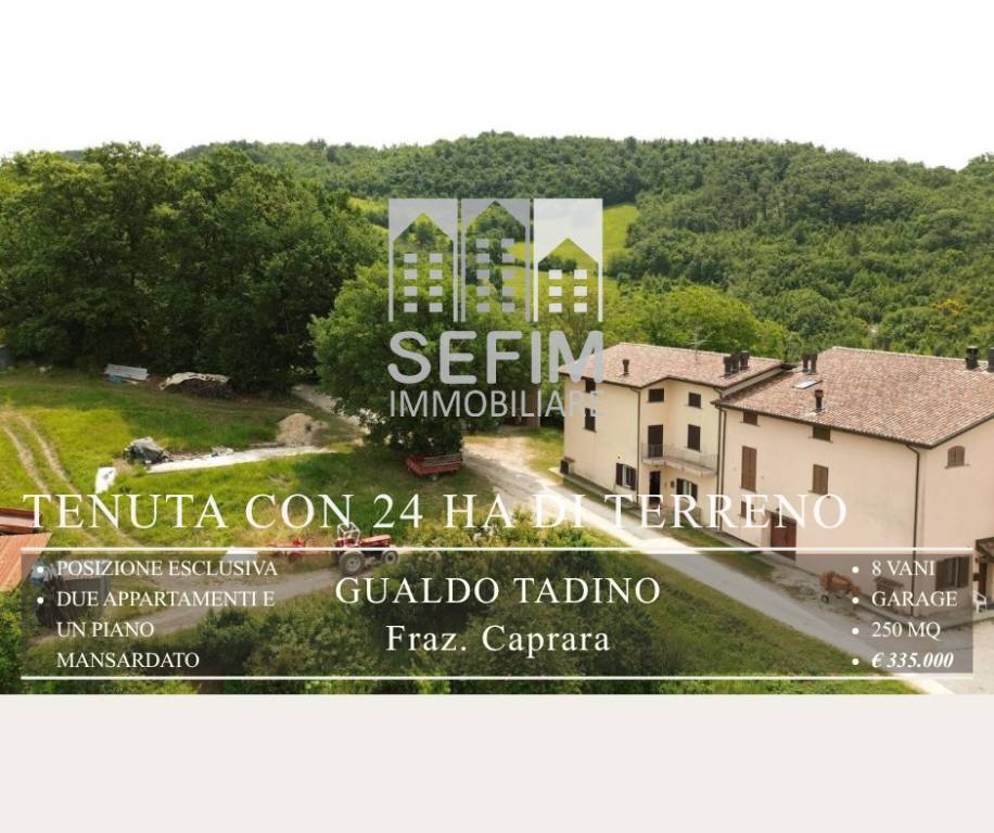 casa indipendente in vendita a Gualdo Tadino in zona Caprara