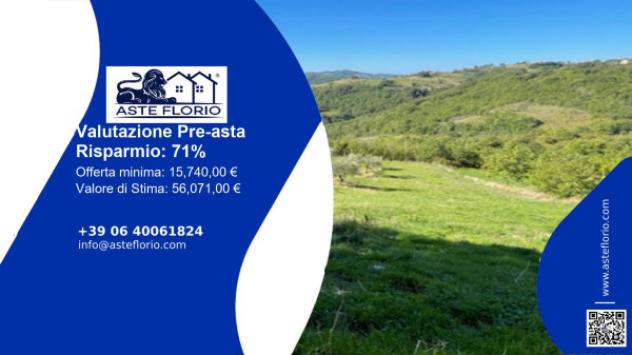 terreno edificabile in vendita a Gualdo Tadino in zona Poggio Sant'Ercolano