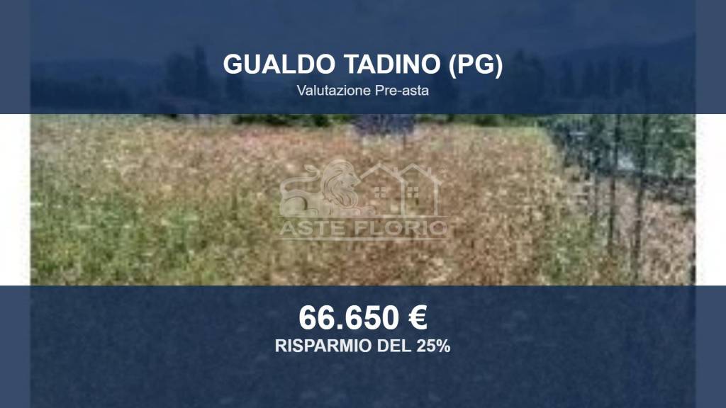 terreno edificabile in vendita a Gualdo Tadino