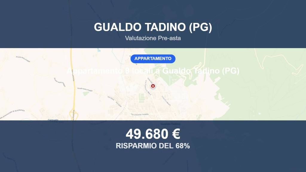 appartamento in vendita a Gualdo Tadino