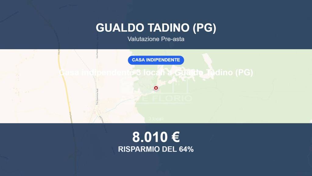 casa indipendente in vendita a Gualdo Tadino in zona Boschetto
