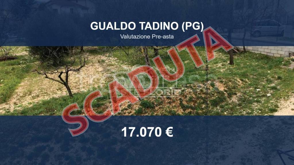terreno in vendita a Gualdo Tadino in zona Casale