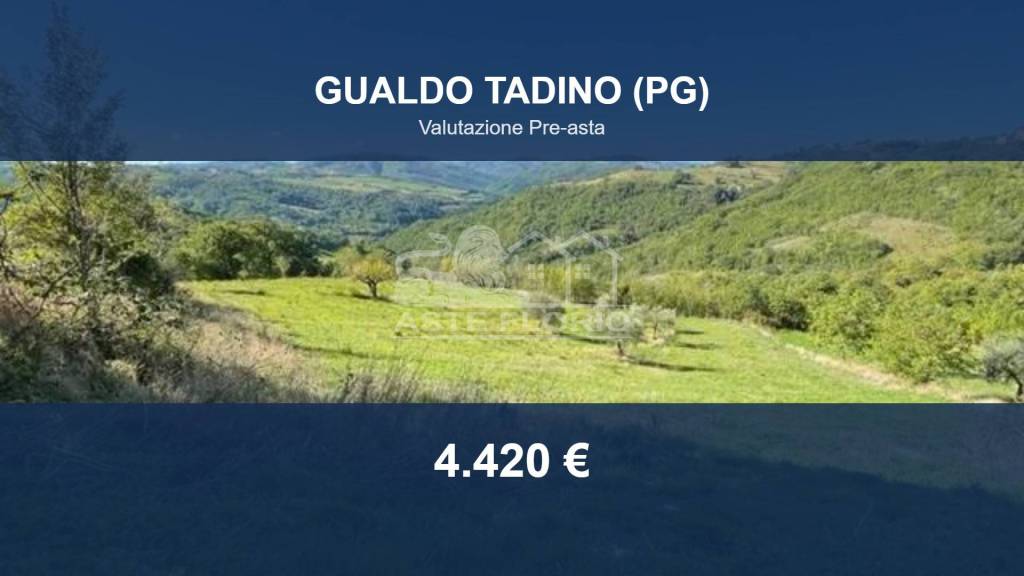 terreno in vendita a Gualdo Tadino in zona Poggio Sant'Ercolano