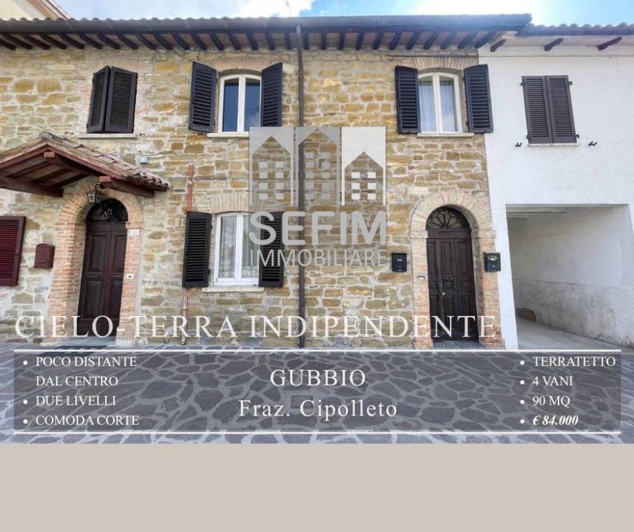 casa indipendente in vendita a Gubbio in zona Cipolleto