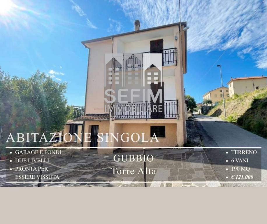 casa indipendente in vendita a Gubbio in zona Torre Calzolari