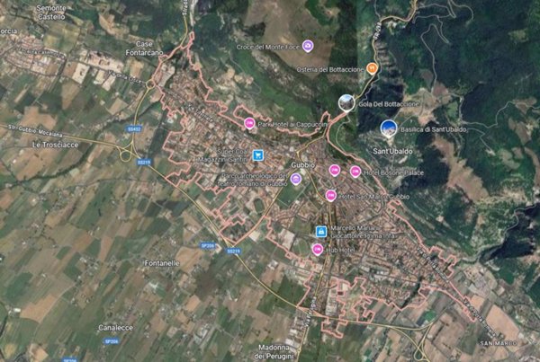 azienda agricola in vendita a Gubbio in zona Biscina